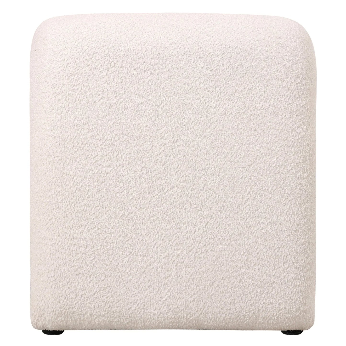 Klyx Accent Chair Upholstered in Boucle/Velvet Padded Seat and Back with Iron Frame - Elax Furniture