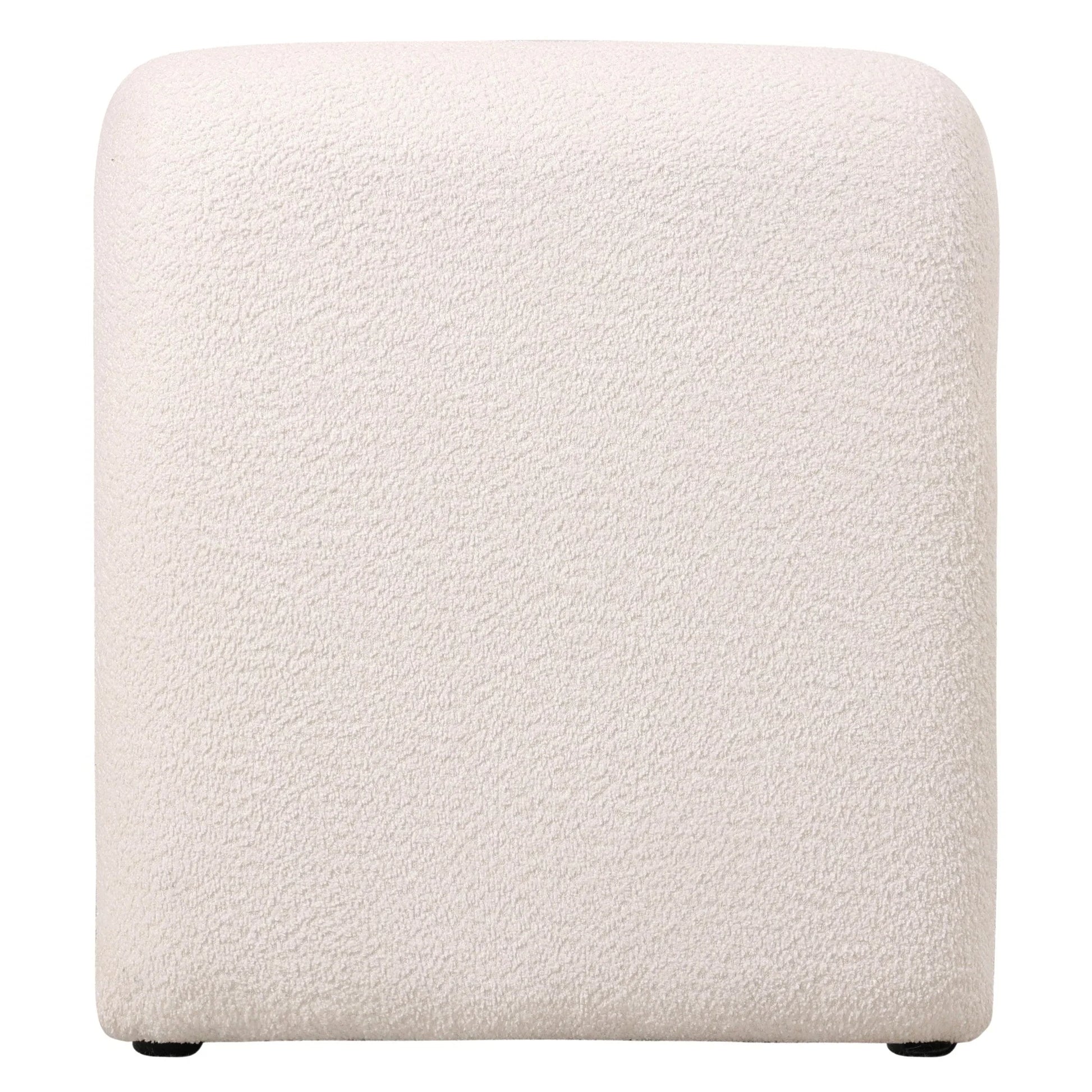 Klyx Accent Chair Upholstered in Boucle/Velvet Padded Seat and Back with Iron Frame - Elax Furniture