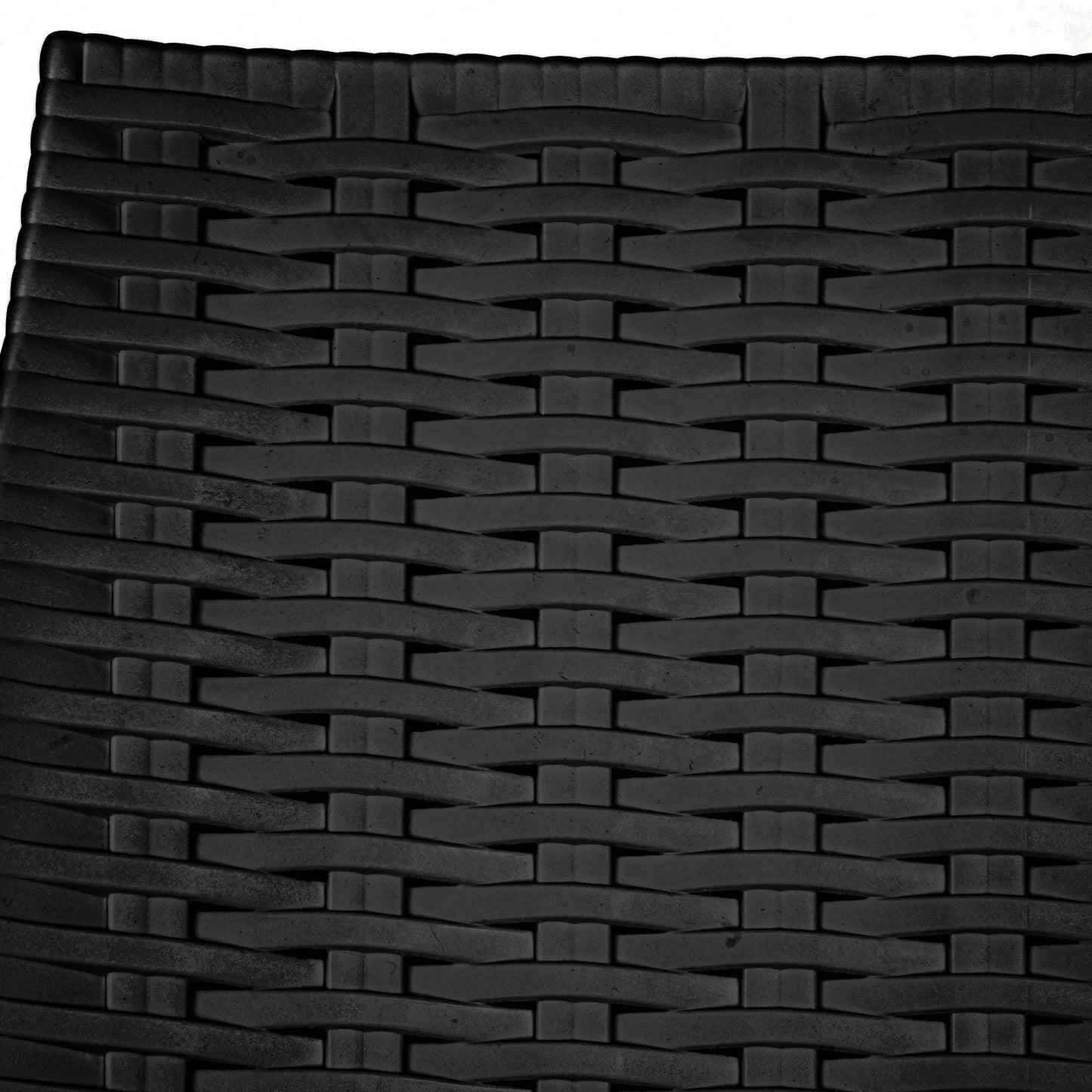 Kent Mid-Century Modern Weave Design 3-Piece Outdoor Patio Dining Set - Elax Furniture