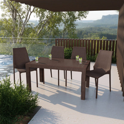 Kent Outdoor Dining Chair set of 4 - Elax Furniture