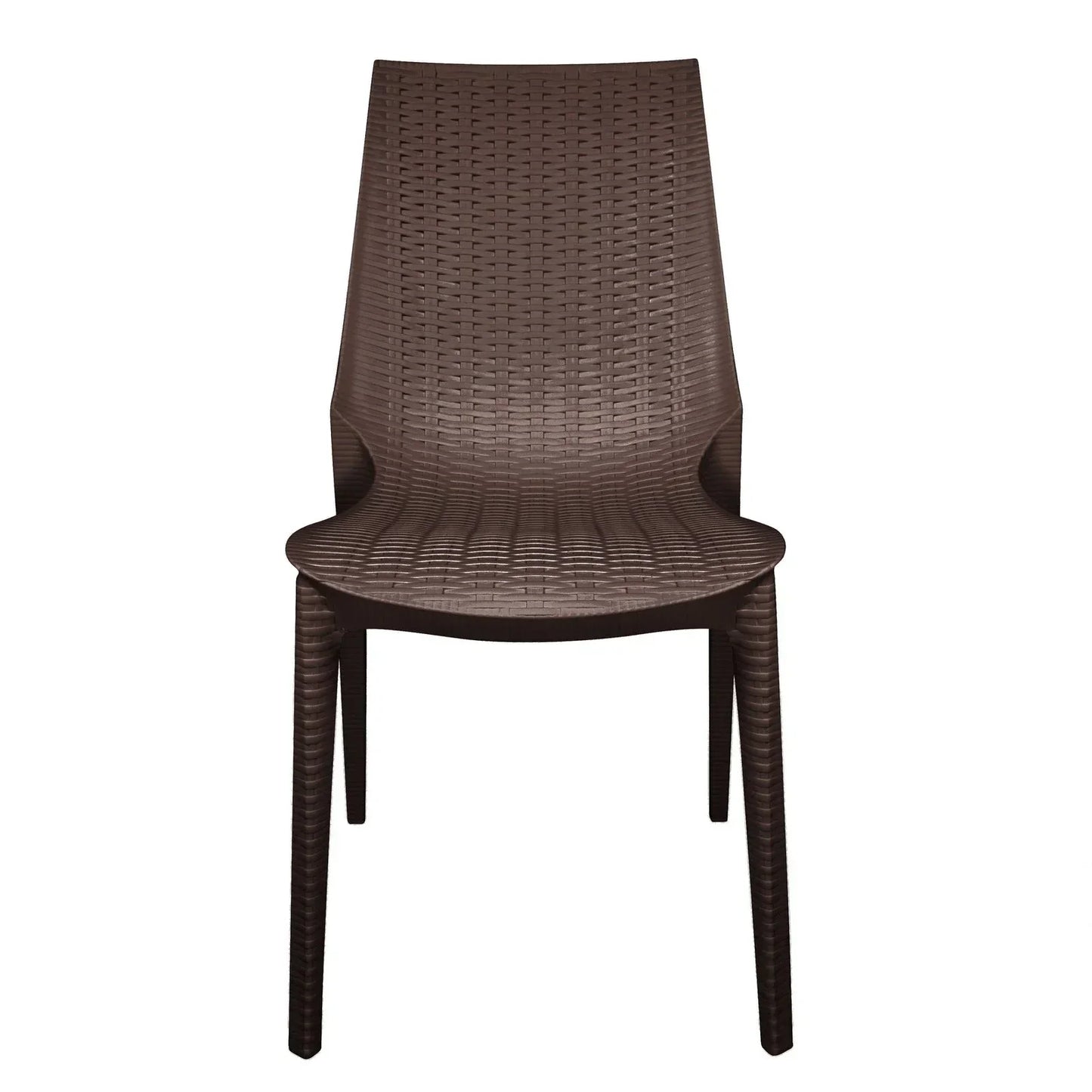 Kent Patio Outdoor Dining Chair Weave Design in Polypropylene - Elax Furniture
