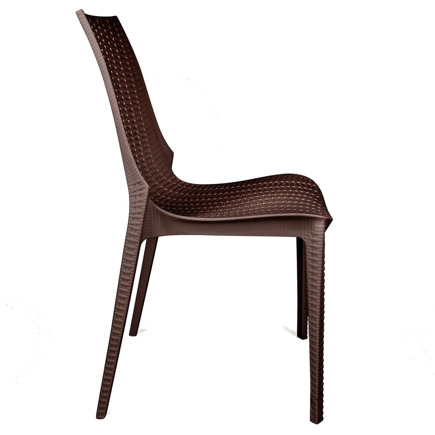 Kent Patio Outdoor Dining Chair Weave Design in Polypropylene - Elax Furniture