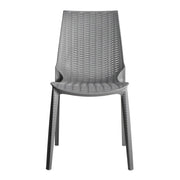 Kent Mid-Century Modern Weave Design 3-Piece Outdoor Patio Dining Set - Elax Furniture