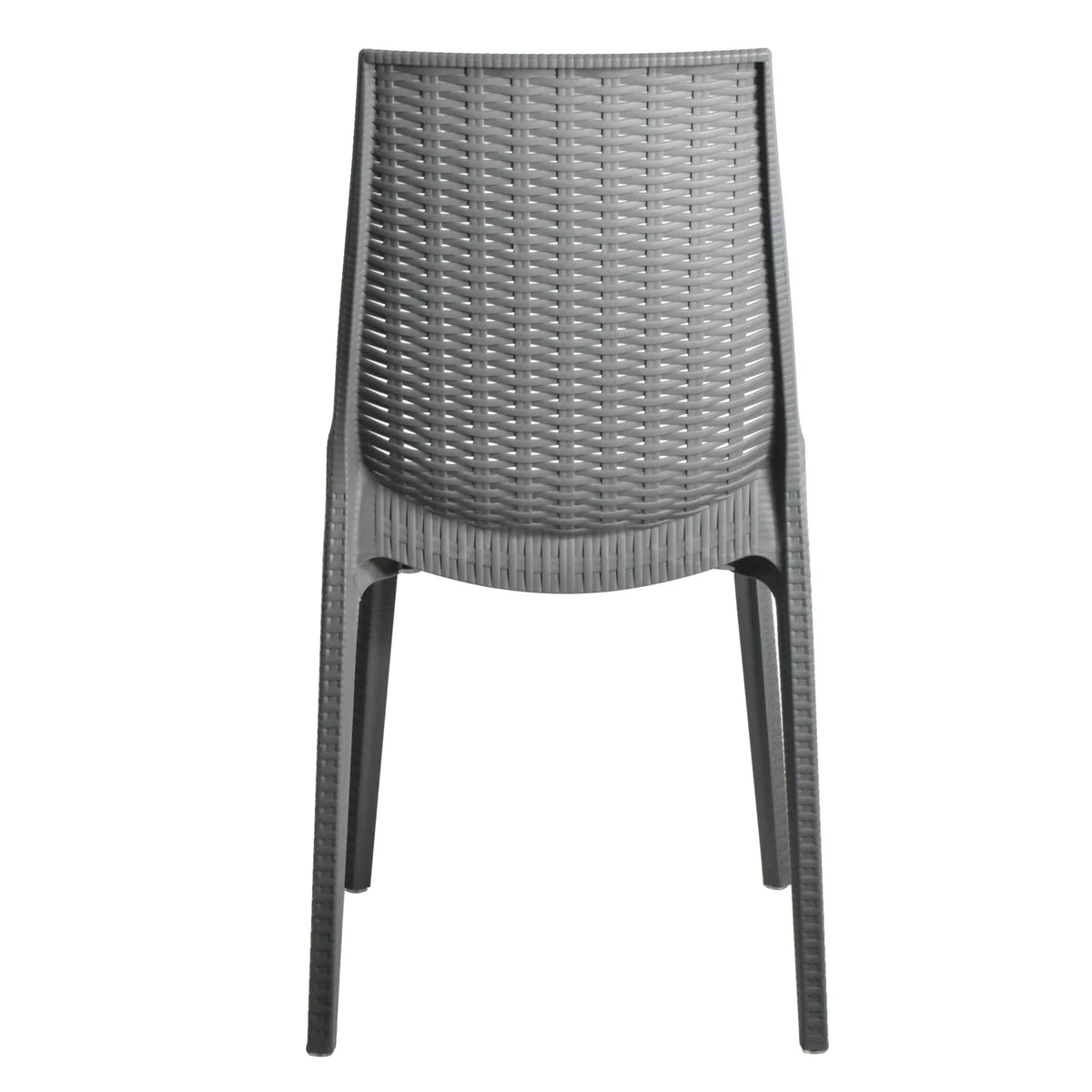 Kent Mid-Century Modern Weave Design 5-Piece Outdoor Patio Dining Set - Elax Furniture