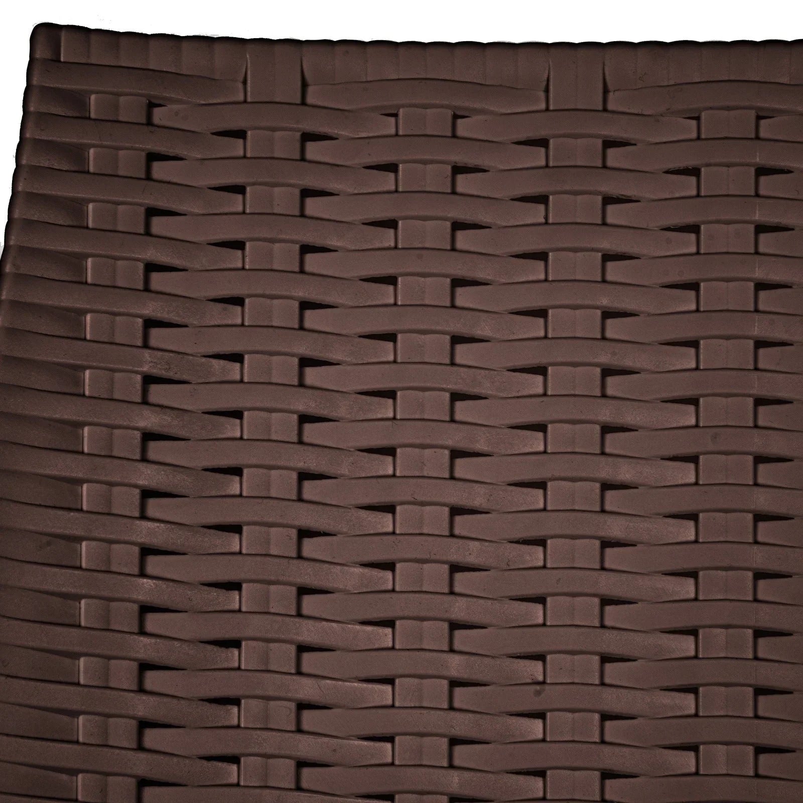 Kent Mid-Century Modern Weave Design 3-Piece Outdoor Patio Dining Set - Elax Furniture