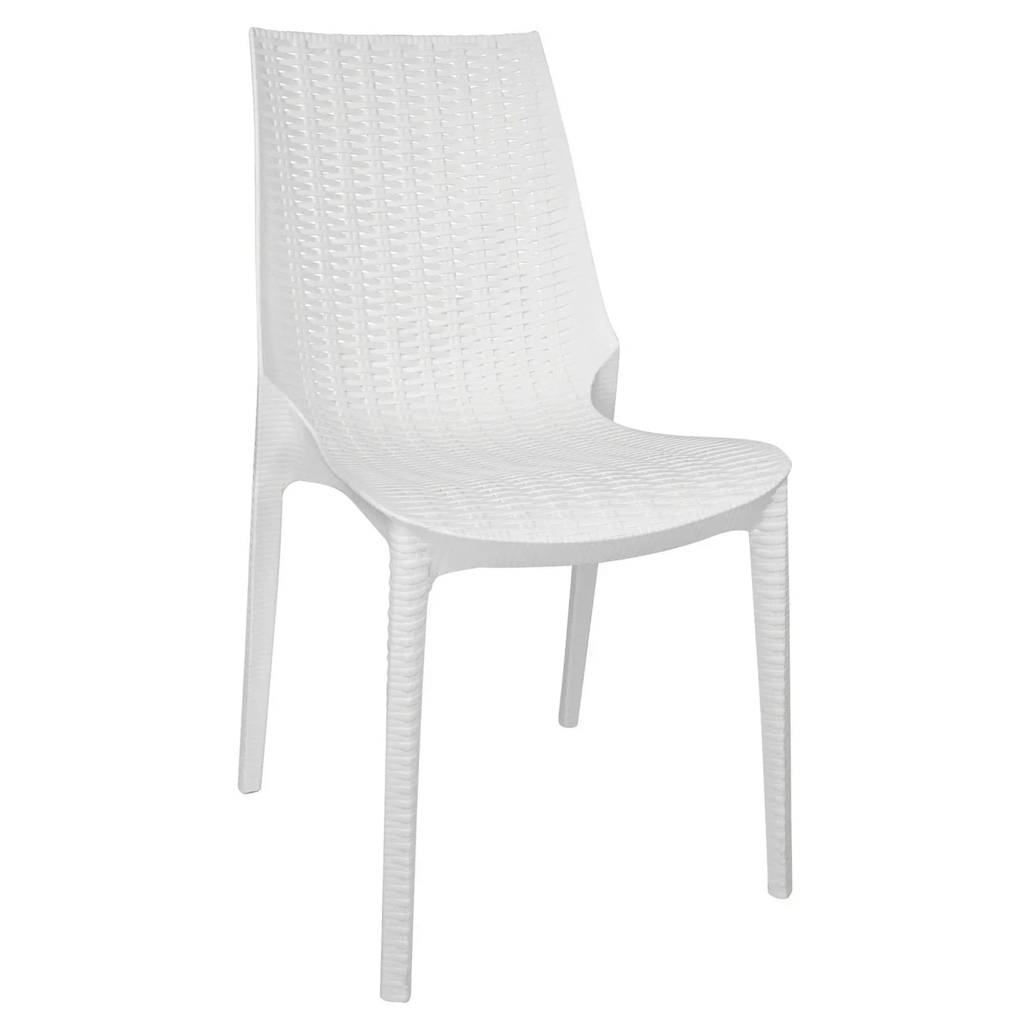 Kent Patio Outdoor Dining Chair Weave Design in Polypropylene - Elax Furniture
