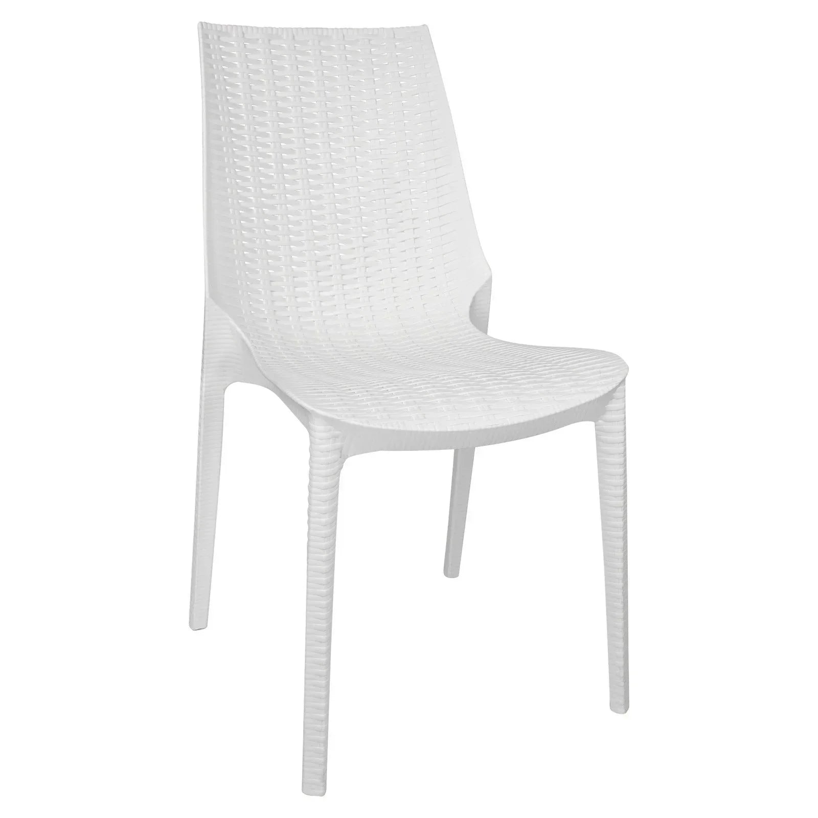 Kent Patio Outdoor Dining Chair Weave Design in Polypropylene - Elax Furniture