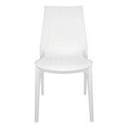 Kent Mid-Century 7-Piece Outdoor Dining Set: 4 Side Chairs & 2 Armchairs - Elax Furniture