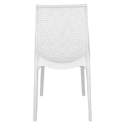 Kent Patio Outdoor Dining Chair Weave Design in Polypropylene - Elax Furniture