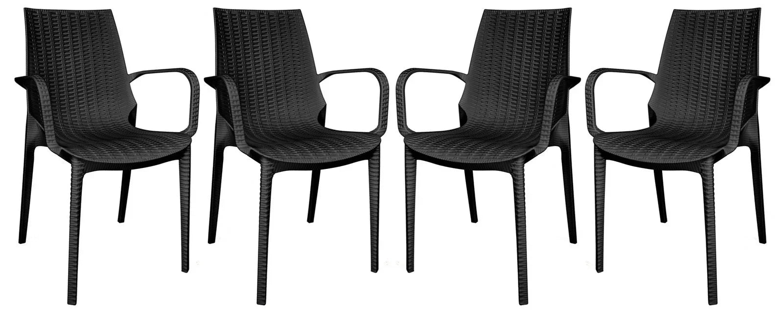 Kent Outdoor Dining Arm Chair set of 4 - Elax Furniture