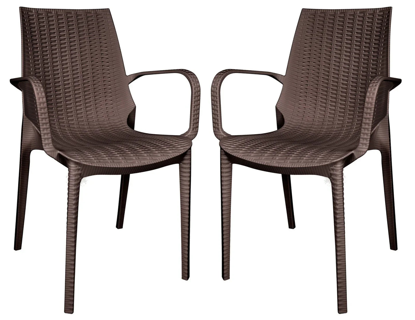 Kent Outdoor Dining Arm Chair set of 2 - Elax Furniture