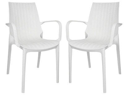 Kent Outdoor Dining Arm Chair set of 2 - Elax Furniture