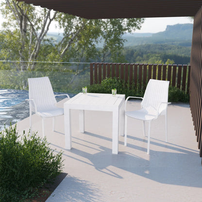 Kent Outdoor Dining Arm Chair set of 2 - Elax Furniture