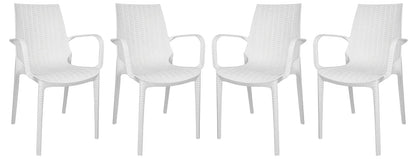 Kent Outdoor Dining Arm Chair set of 4 - Elax Furniture