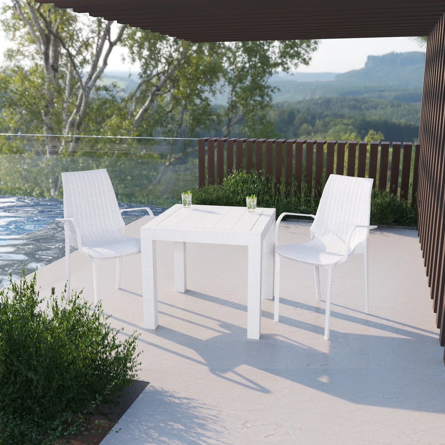 Kent Outdoor Dining Arm Chair - Elax Furniture