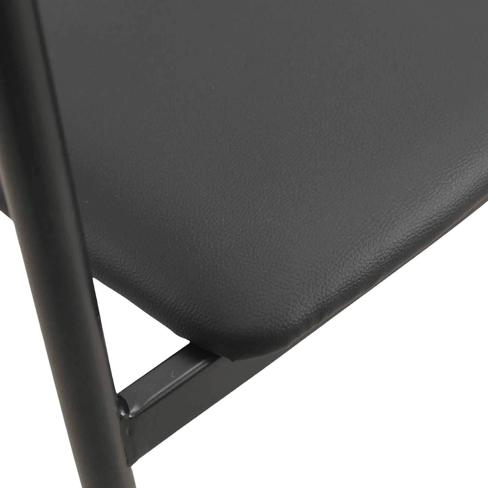 Kora Dining Chair Upholstered in Leather with Stainless Steel Frame and Legs - Elax Furniture