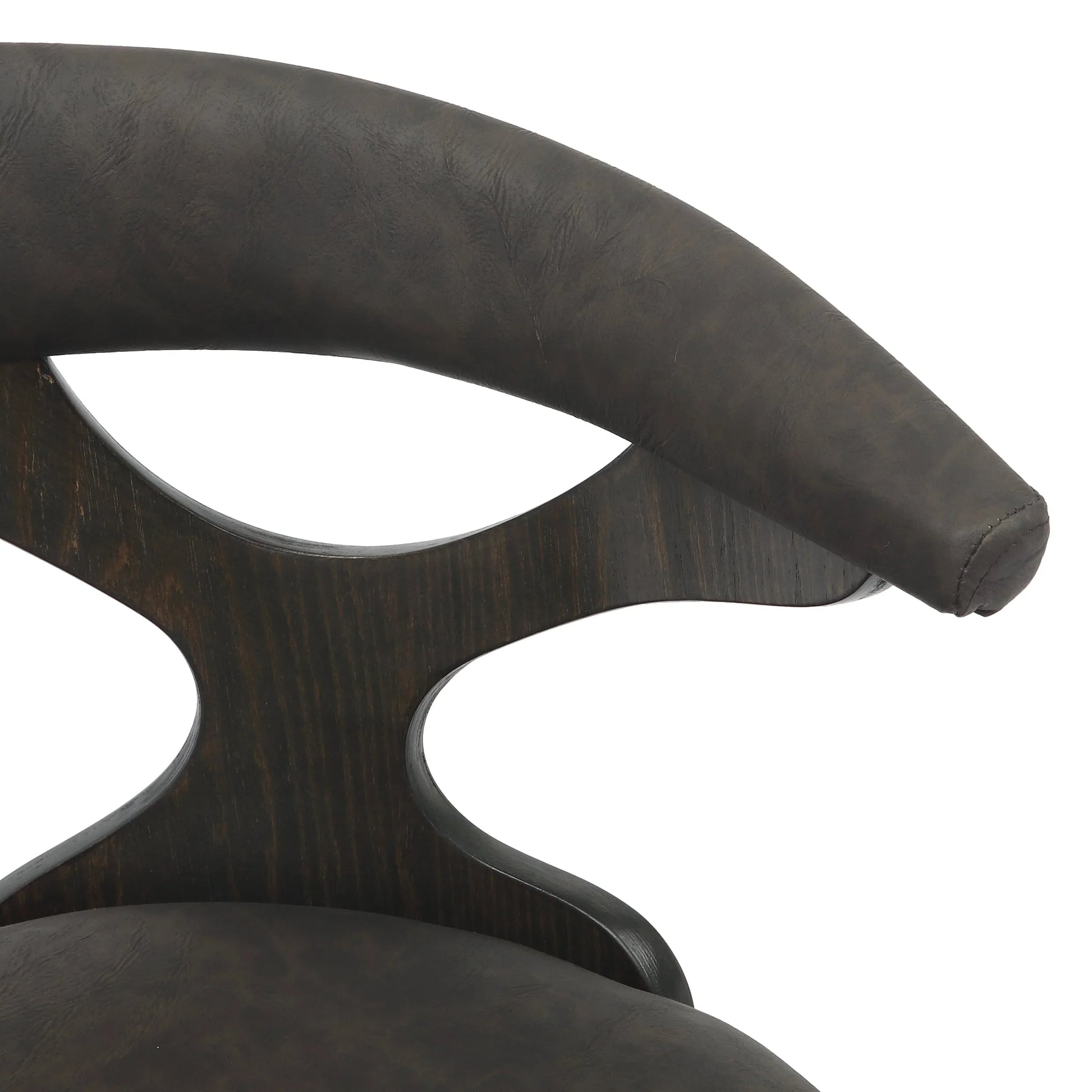 Klyne Modern Wooden Dining Chair With Walnut Color Frame - Elax Furniture