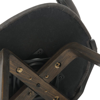 Klyne Modern Wooden Dining Chair With Walnut Color Frame - Elax Furniture