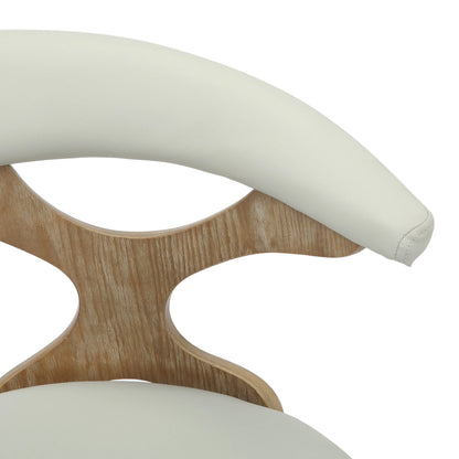 Klyne Modern Wooden Dining Chair With Walnut Color Frame - Elax Furniture