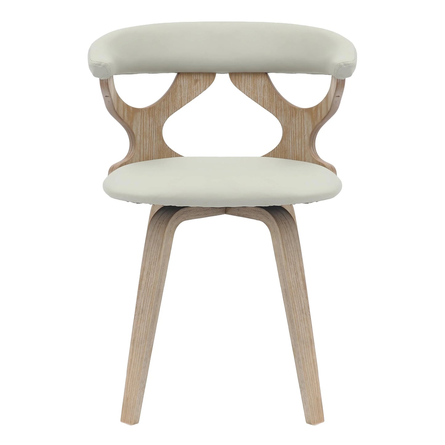 Klyne Modern Wooden Dining Chair With Walnut Color Frame - Elax Furniture