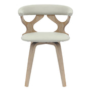 Klyne Modern Wooden Dining Chair With Walnut Color Frame - Elax Furniture