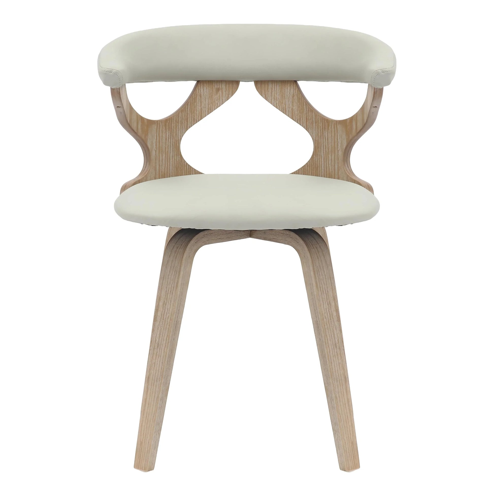 Klyne Modern Wooden Dining Chair With Walnut Color Frame - Elax Furniture