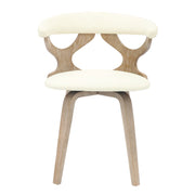 Klyne Modern Wooden Dining Chair With Walnut Color Frame - Elax Furniture