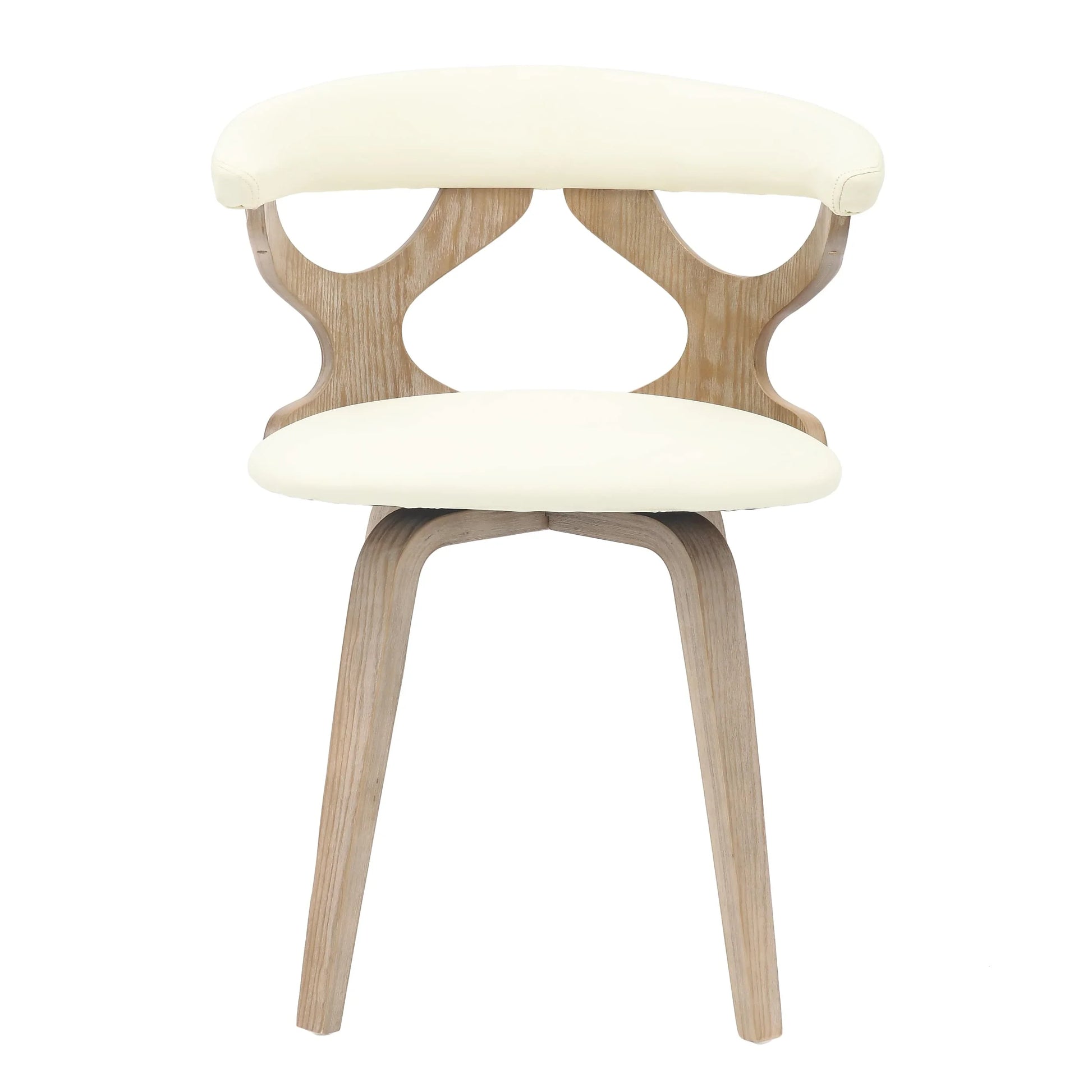 Klyne Modern Wooden Dining Chair With Walnut Color Frame - Elax Furniture