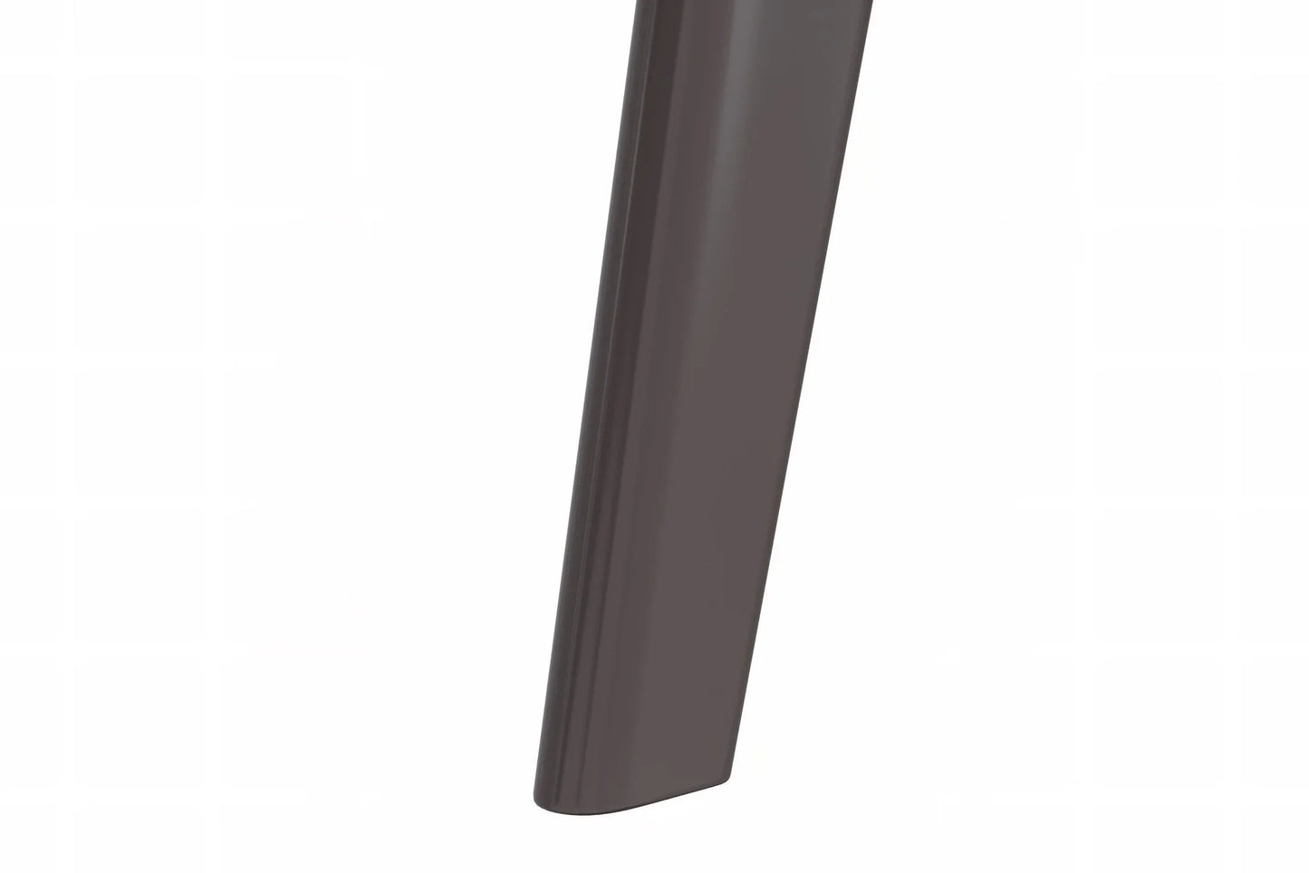 Krevor Modern Dining Table with Rectangular Stone/Glass Wide Tabletop with Black Steel Legs - Elax Furniture