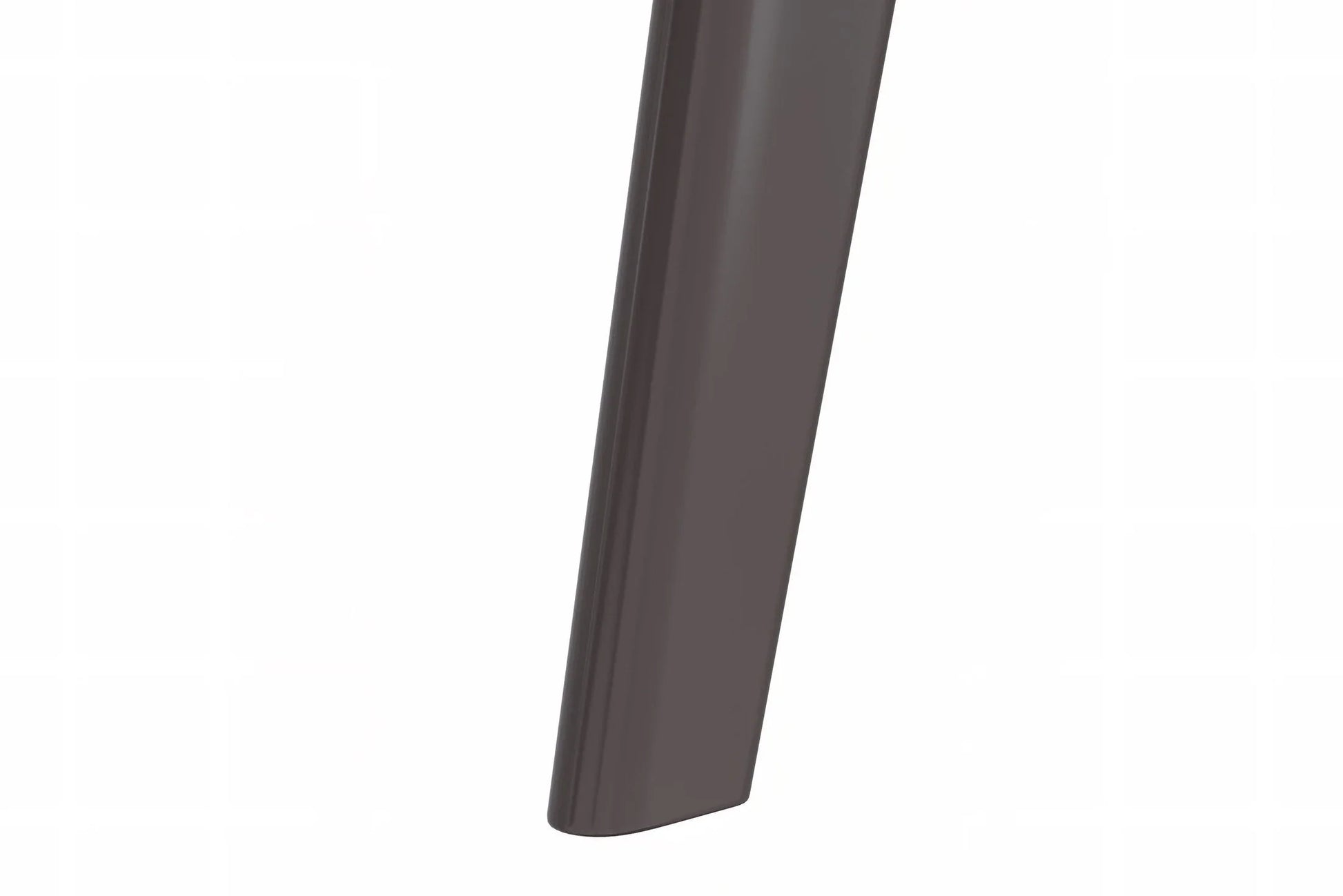 Krevor Modern Dining Table with Rectangular Stone/Glass Wide Tabletop with Black Steel Legs - Elax Furniture