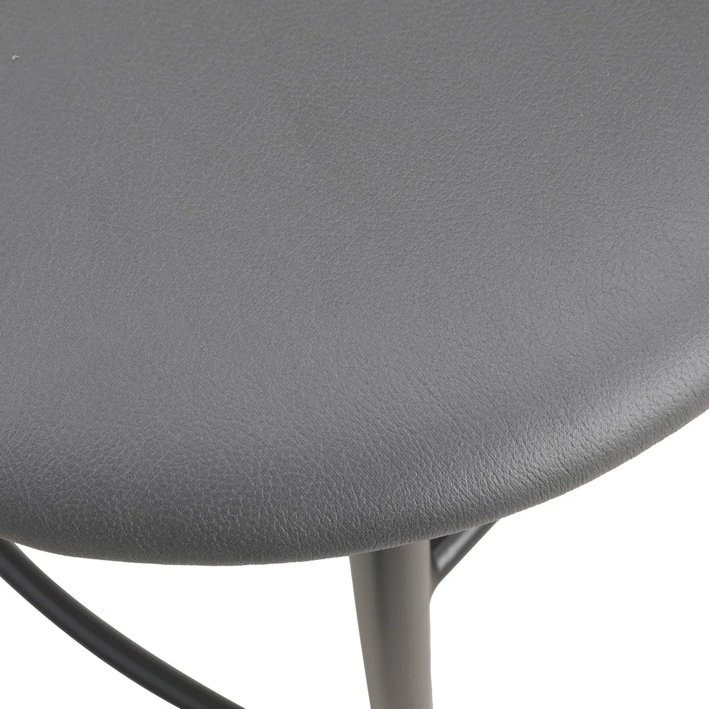Lume Series Modern Bar Stool Upholstered in Leather for Dining Room and Kitchen - Elax Furniture