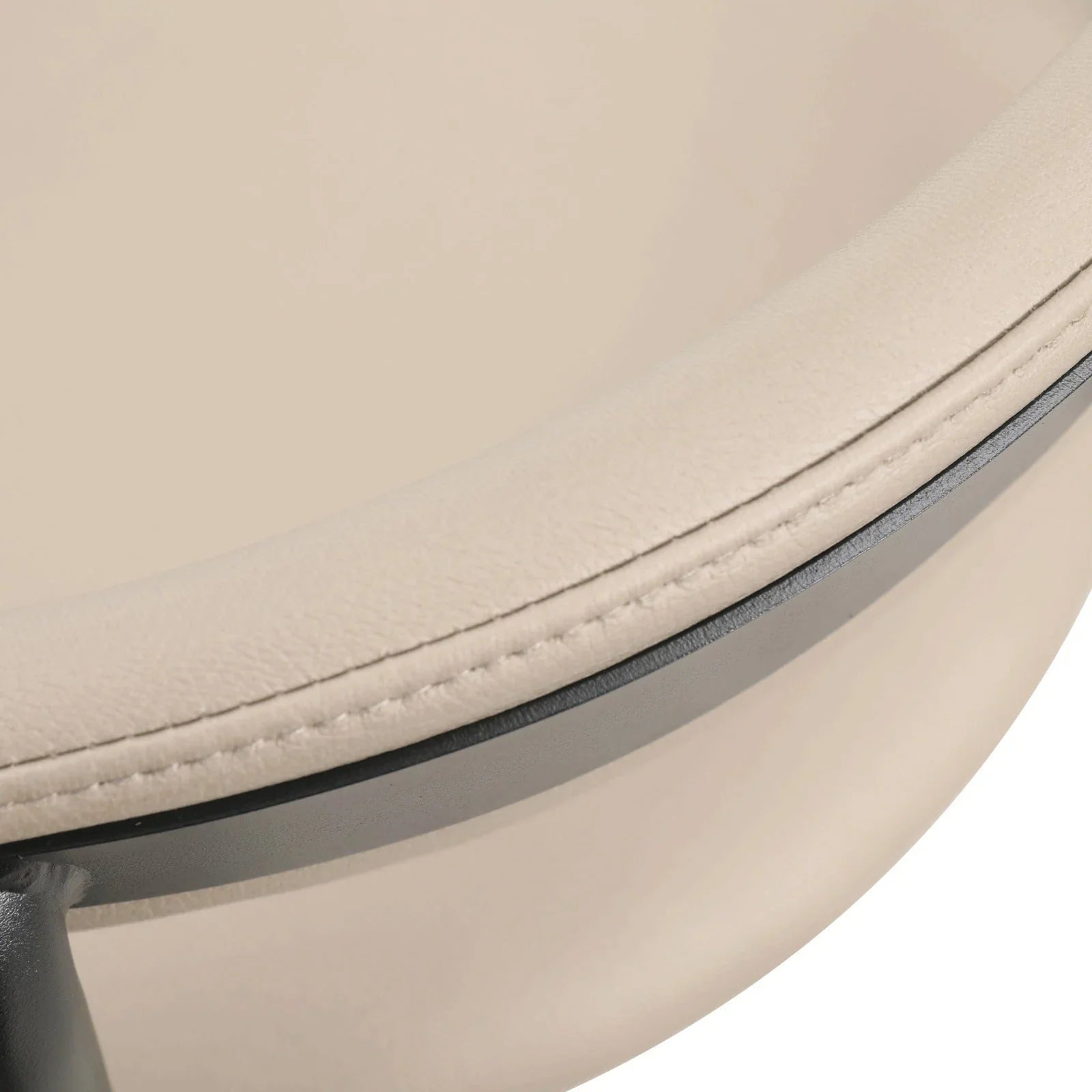 Lume Series Modern Bar Stool Upholstered in Leather for Dining Room and Kitchen - Elax Furniture