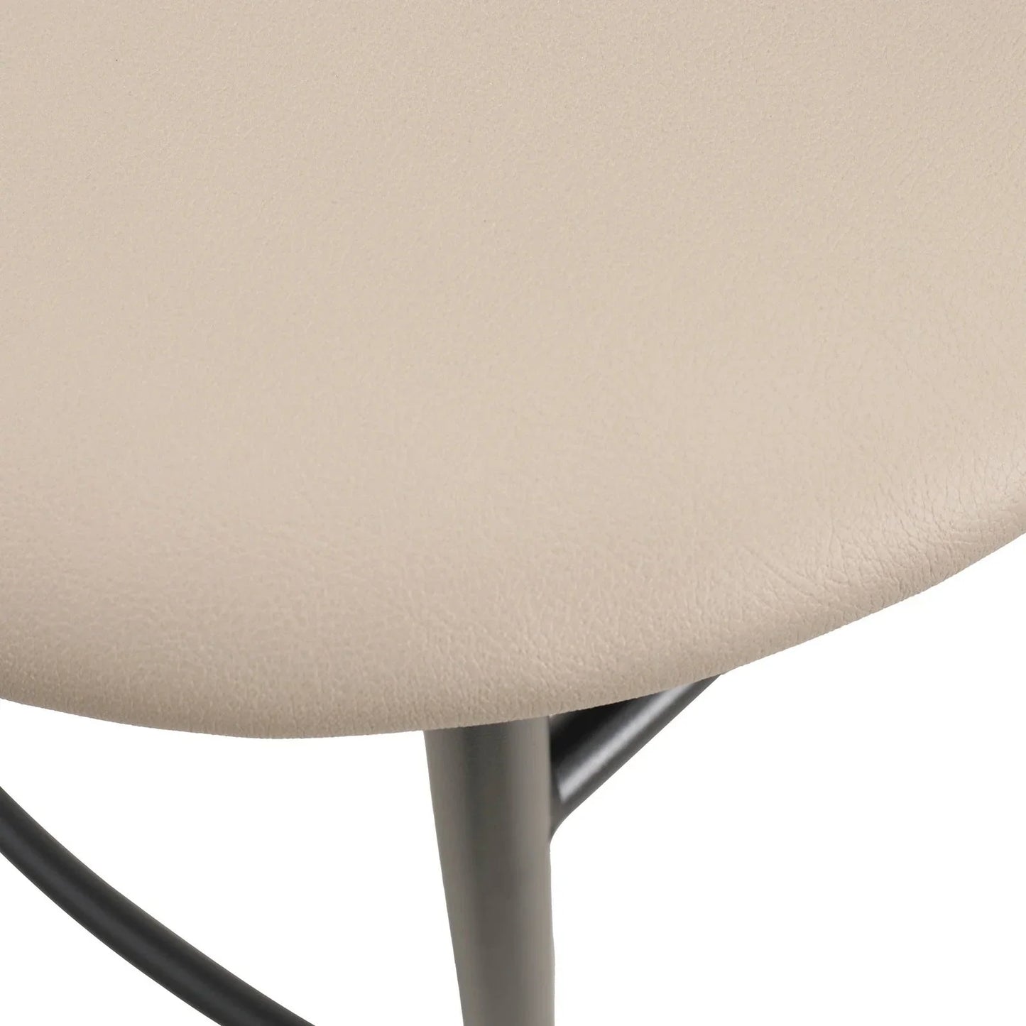 Lume Series Modern Bar Stool Upholstered in Leather for Dining Room and Kitchen - Elax Furniture