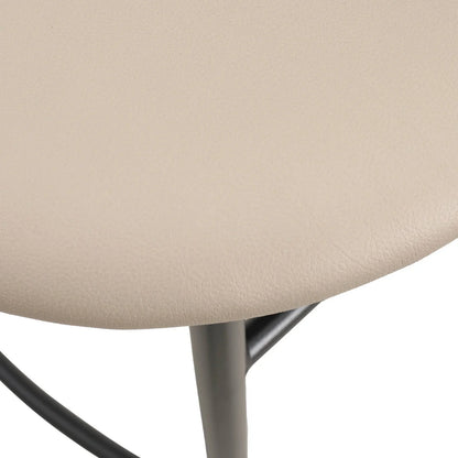 Lume Series Modern Bar Stool Upholstered in Leather for Dining Room and Kitchen - Elax Furniture