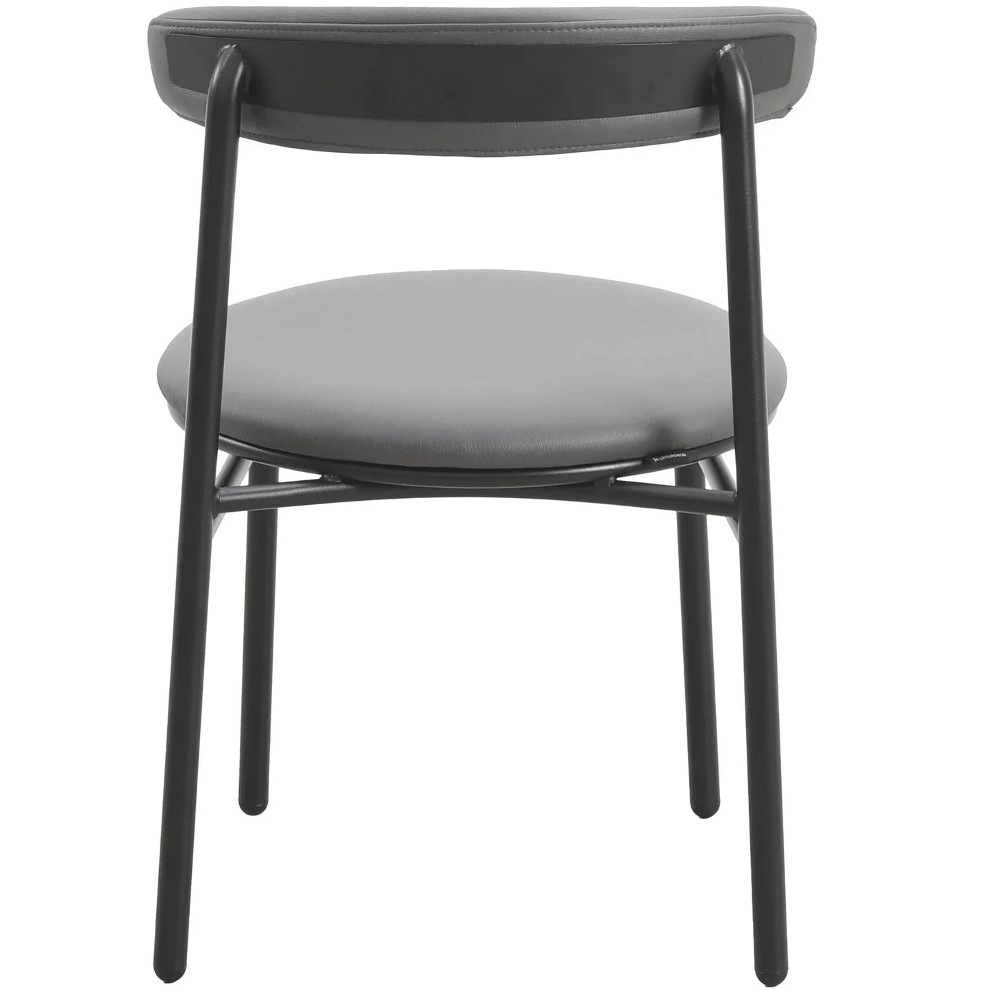 Lume Modern Dining Chair Upholstered in Polyester with Metal Legs - Elax Furniture