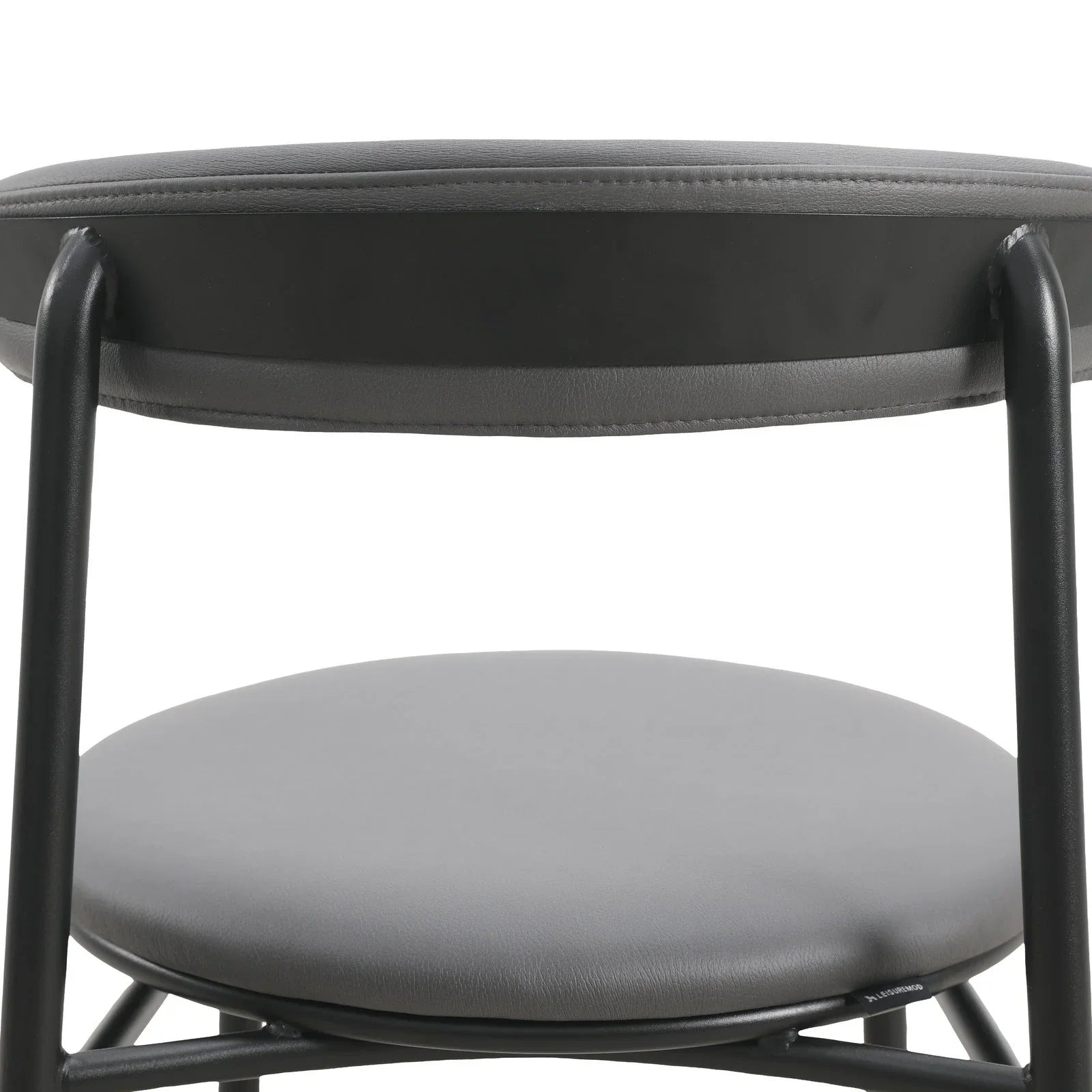 Lume Modern Dining Chair Upholstered in Polyester with Metal Legs - Elax Furniture