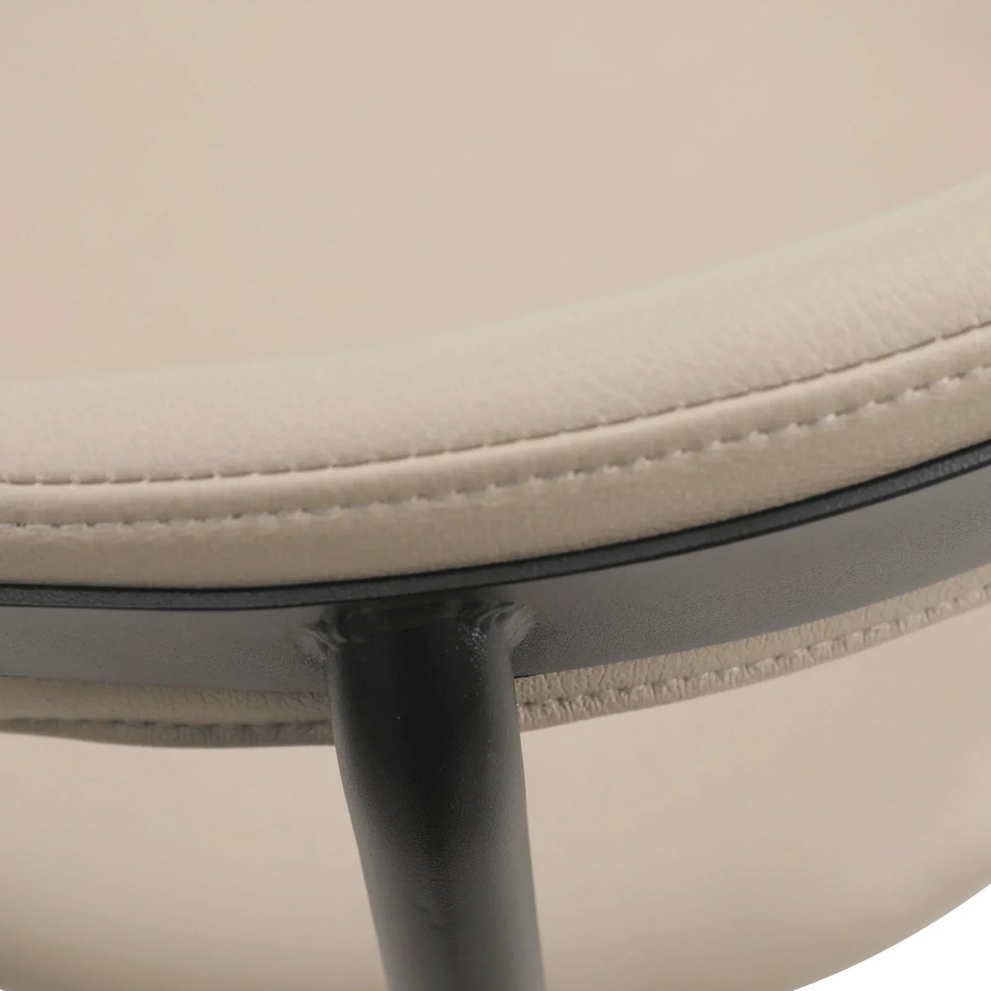 Lume Modern Dining Chair Upholstered in Polyester with Metal Legs - Elax Furniture