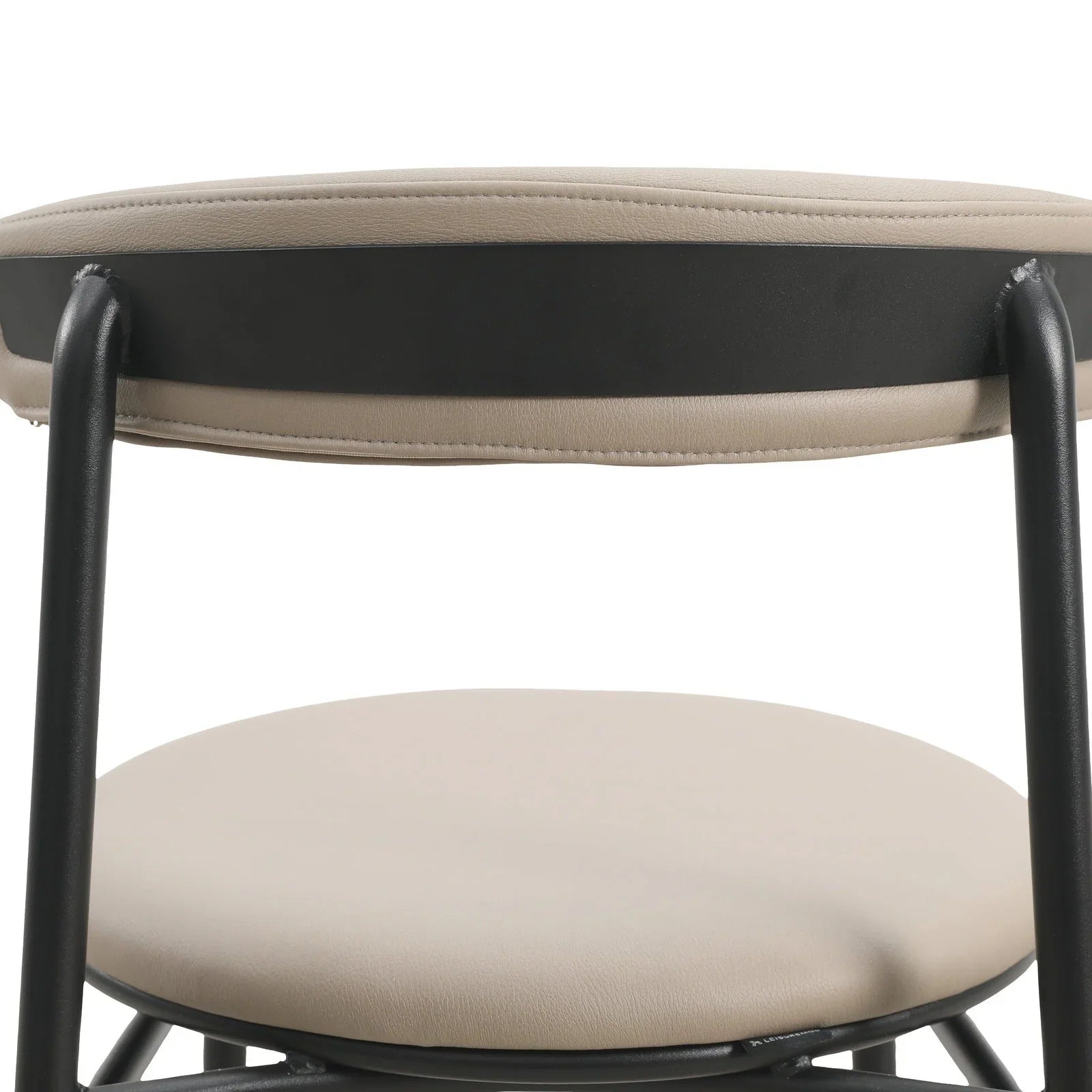 Lume Modern Dining Chair Upholstered in Polyester with Metal Legs - Elax Furniture