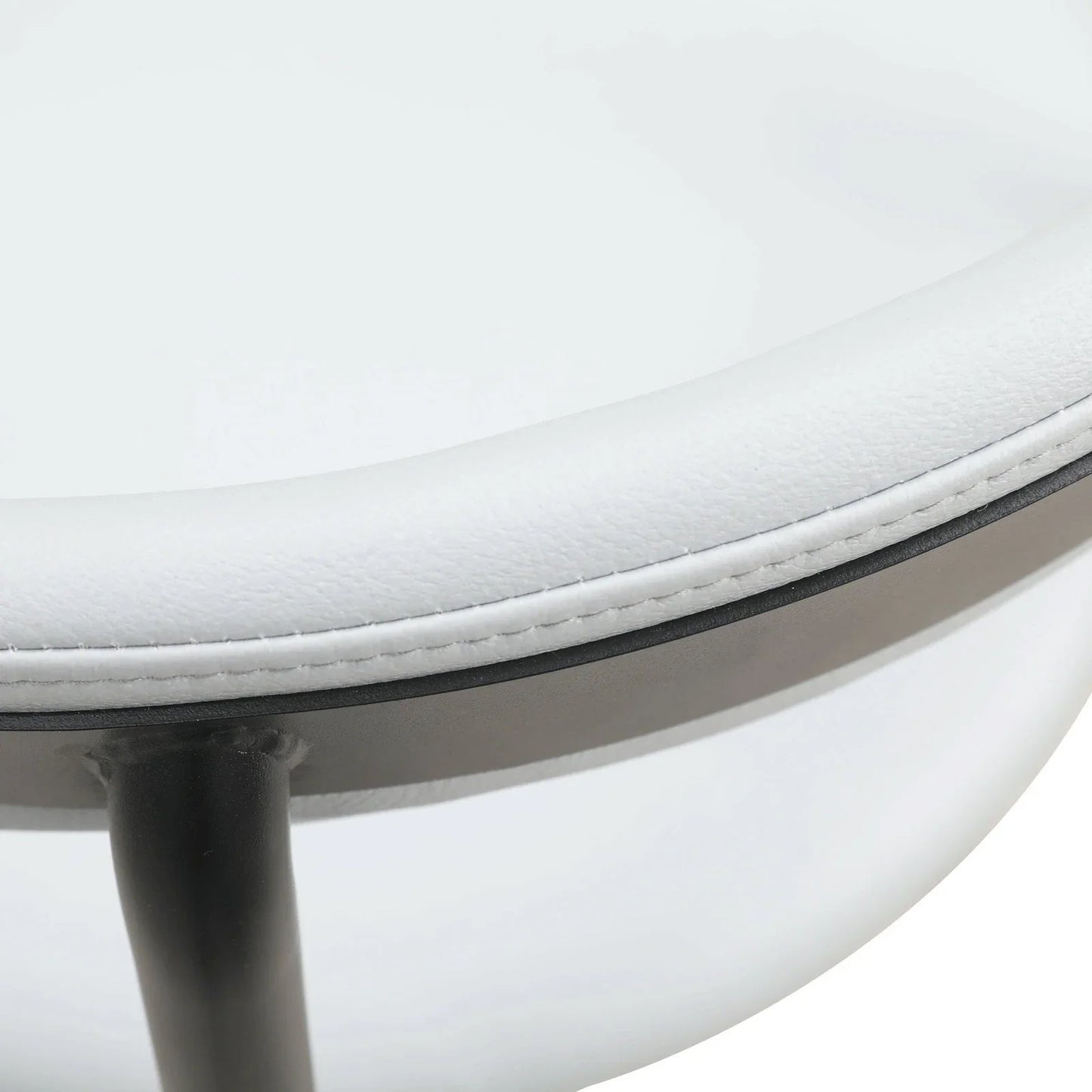 Lume Modern Dining Chair Upholstered in Polyester with Metal Legs - Elax Furniture