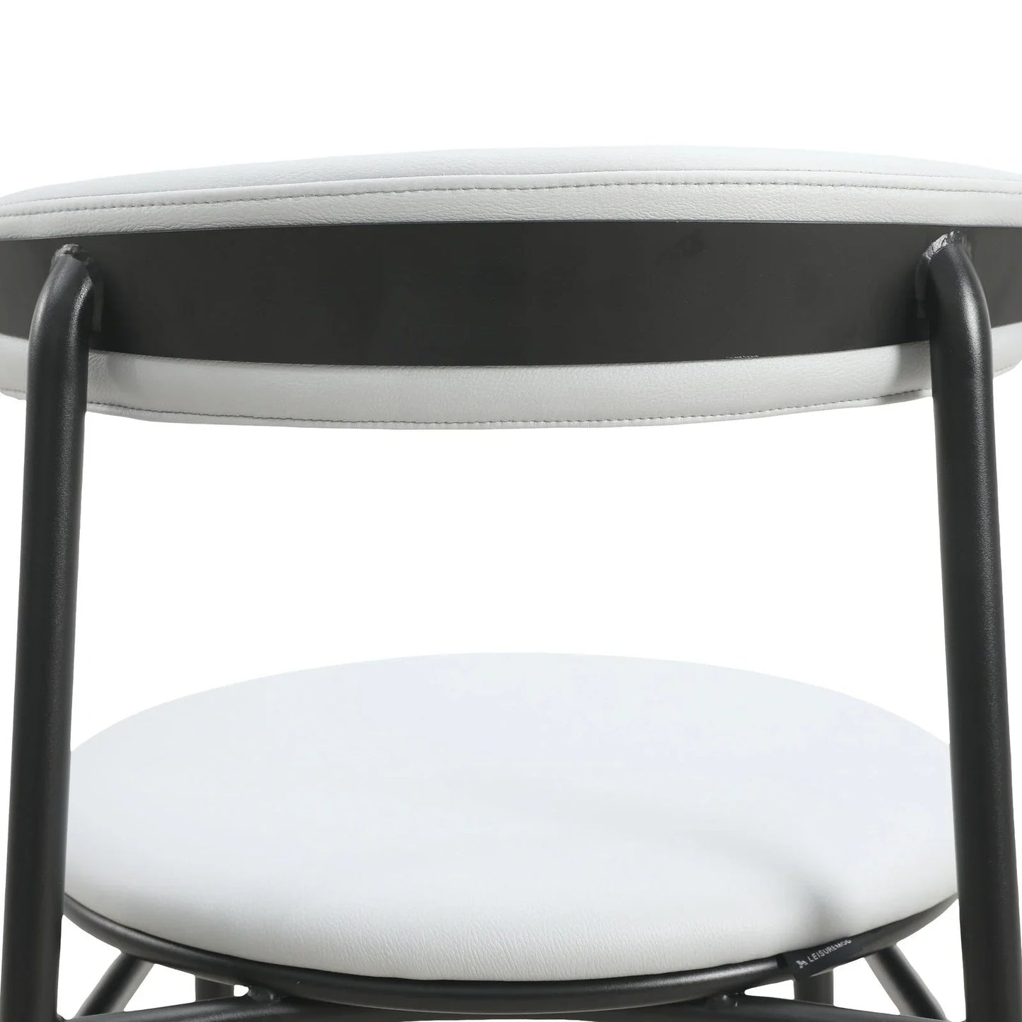 Lume Modern Dining Chair Upholstered in Polyester with Metal Legs - Elax Furniture