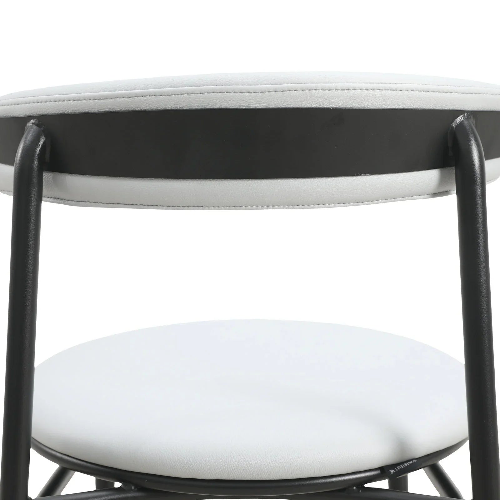 Lume Modern Dining Chair Upholstered in Polyester with Metal Legs - Elax Furniture