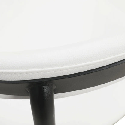 Lume Modern Dining Chair Upholstered in Polyester with Metal Legs - Elax Furniture