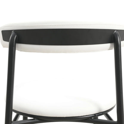 Lume Modern Dining Chair Upholstered in Polyester with Metal Legs - Elax Furniture