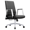 Aleen Leather Office Chair with Adjustable Height, Tilt and 360 Degree Swivel