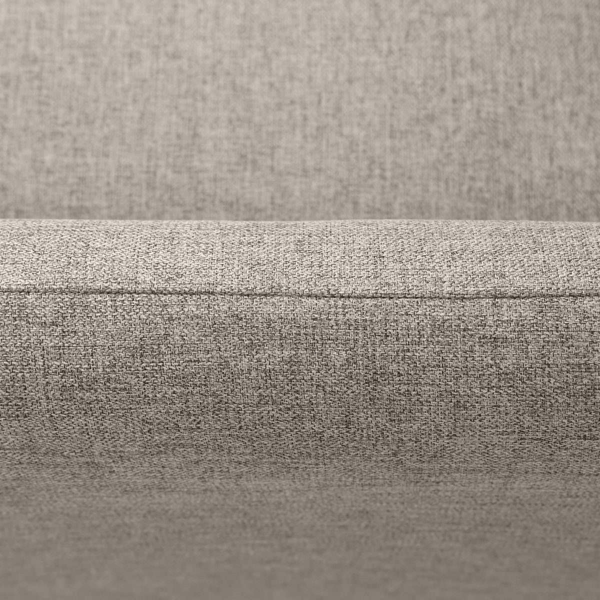 Nyta Accent Chair Upholstered in Linen/Boucle with Pine Wood Frame Grey Linen Sofa Leisuremod