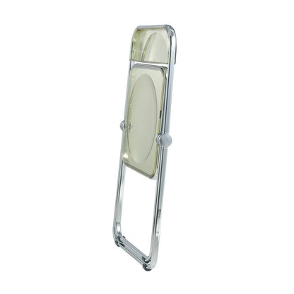 Lawrence Acrylic Folding Chair With Metal Frame - Elax Furniture