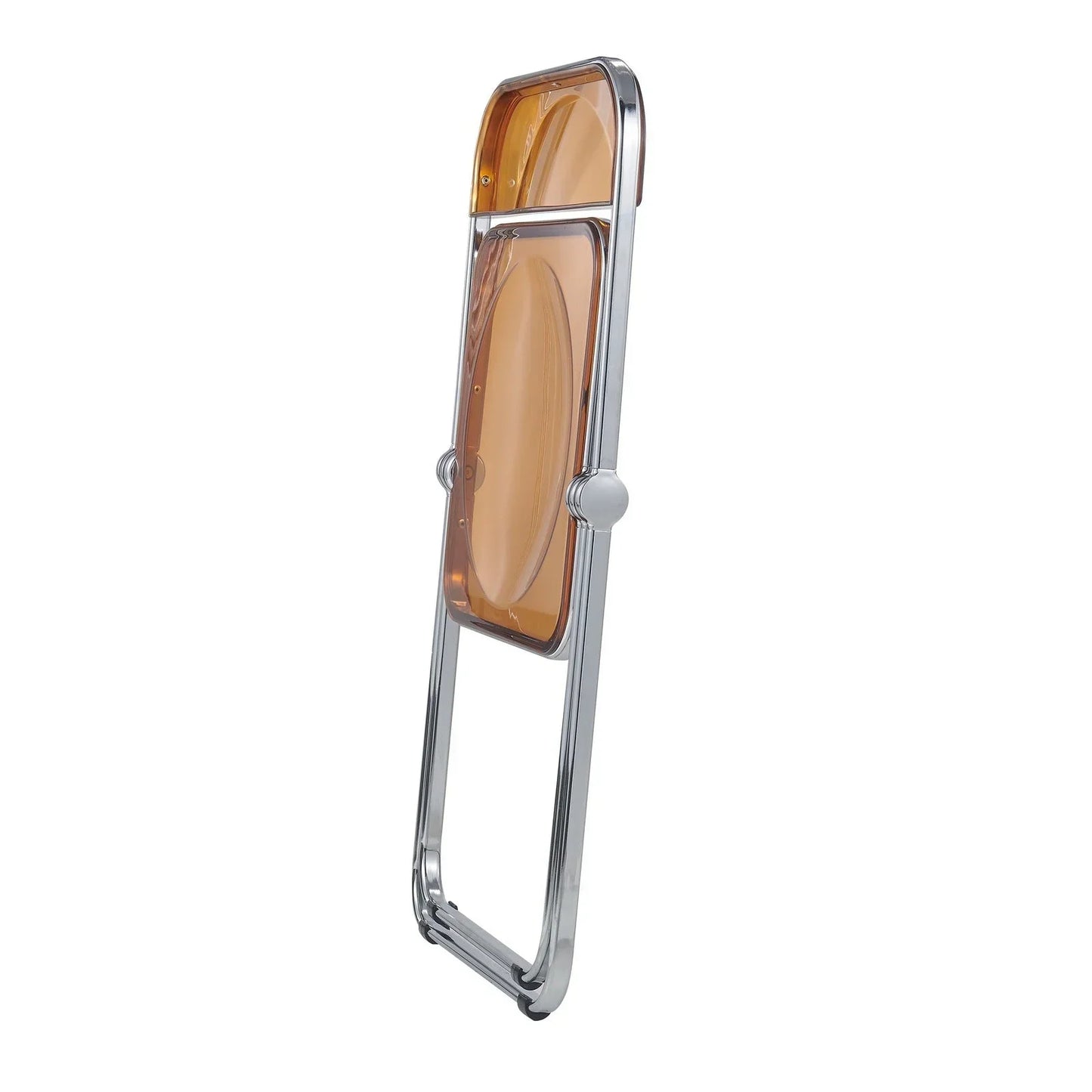 Lawrence Acrylic Folding Chair With Metal Frame - Elax Furniture