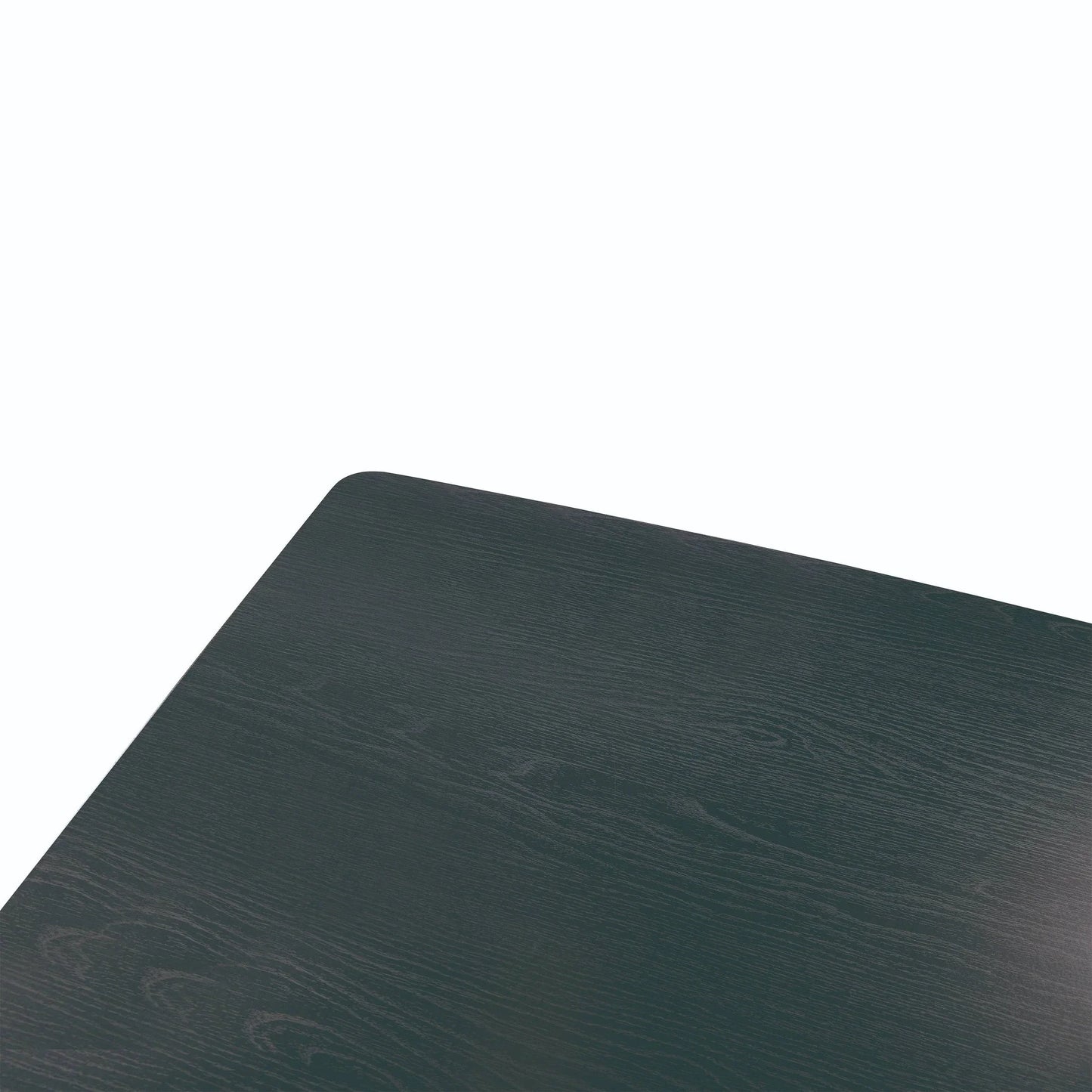 Lawrence 7-Piece Dining Set: Folding Acrylic Chairs & Rectangular Wood Table with Geometric Base - Elax Furniture