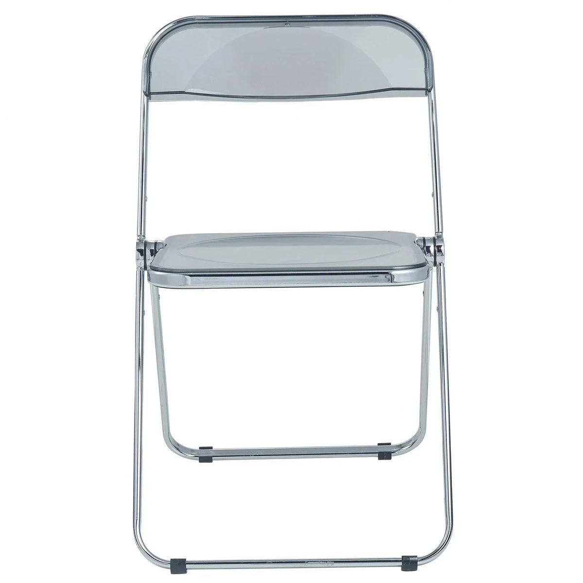 Lawrence Acrylic Folding Chair With Metal Frame - Elax Furniture