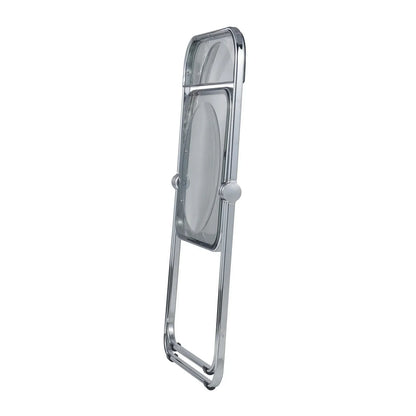 Lawrence Acrylic Folding Chair With Metal Frame - Elax Furniture